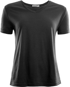 Bild på Aclima LightWool T-shirt Loose Fit naisten t-paita, musta