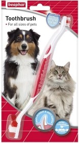 Kuva Beaphar 2-Way hammasharja koirille ja kissoille