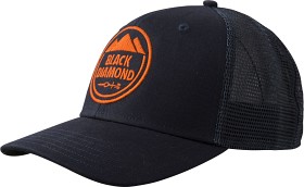 Bild på Black Diamond Trucker Hat lippalakki, unisex, musta/oranssi