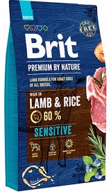 Kuva Brit Premium by Nature Sensitive Lamb 8 kg