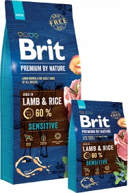 Kuva Brit Premium by Nature Sensitive Lamb täysravinto, 15 kg