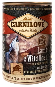 Bild på Carnilove Wild Meat Lamb & Wild Boar 400 g