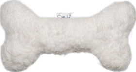 Bild på Cloud7 Koiran Lelu Love Bone White Plush Size XS