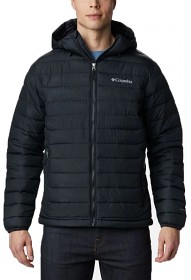 Bild på Columbia M's Powder Lite Hooded Jacket hupullinen takki, musta