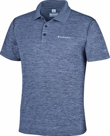 Bild på Columbia M's Zero Rules Polo Shirt pikeepaita, sininen/kuv.