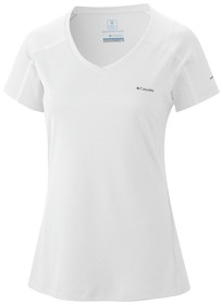 Kuva Columbia W's Zero Rules Short Sleeve Shirt naisten t-paita, valkoinen