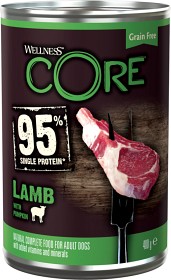 Kuva CORE 95 Lamb/Pumpkin märkäruoka lammas/kurpitsa, 400 g