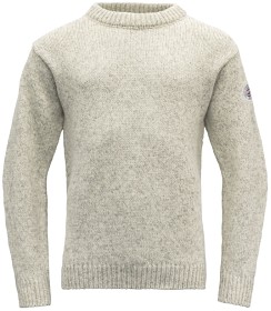 Kuva Devold Nansen Sweater Crew Neck Unisex Grey Melange