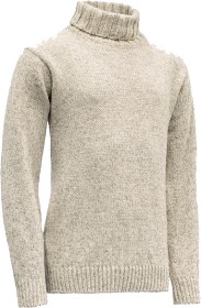 Bild på Devold Nansen Sweater High Neck Unisex Grey Melange