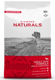 Kuva Diamond Naturals Adult Dog Lamb & Rice kuivaruoka, 15 kg