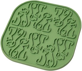Kuva Fiboo Lollipop ruokamatto, 19 cm, vihreä