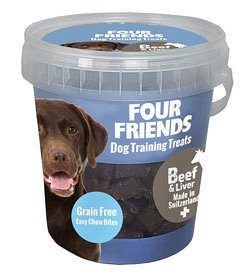 Kuva Four Friends Koiranherkku FFD Training Treats Beef & Liver 400g