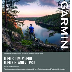 Kuva Garmin TOPO Finland v5 PRO -kartta, MicroSD/SD-kortti