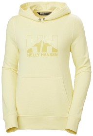 Kuva Helly Hansen Nord Graphic Pullover Hoodie naisten huppari, vaaleankeltainen