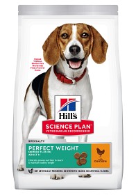Bild på Hills Canine Adult Perfect Weight Medium Chicken 12kg
