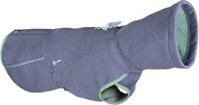 Kuva Hurtta Razzle Dazzle Midlayer koiran takki, 25-40 cm, harmaa/vihreä