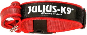 Kuva Julius-K9 -panta turvalukolla ja kahvalla, punainen