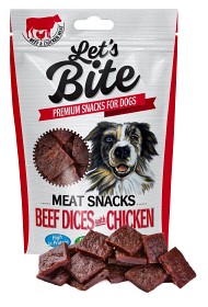 Kuva Lets Bite Meat Snacks Beef Dices with Chicken 80 g