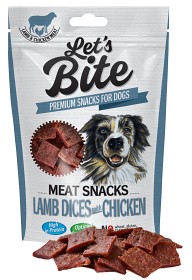 Bild på Lets Bite Meat Snacks Lamb Dices with Chicken 80 g
