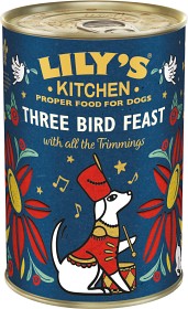 Kuva Lily's Kitchen Christmas Three Bird Feast koiran juhla-ateria 400 g