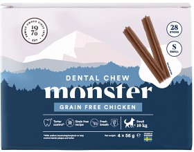 Kuva Monster Dog Dental Chew GF hammashoitoherkku kana, S, 28 kpl