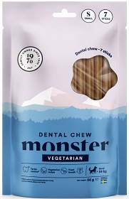 Kuva Monster Dog Dental Chew Vegan hammashoitoherkku, S, 7 kpl
