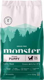 Kuva Monster Dog Grain Free Puppy Lamb/Duck 12 kg