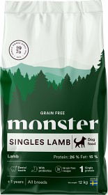 Kuva Monster Dog Grain Free Singles Lamb 12 kg