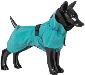 Kuva PAIKKA Visibility Raincoat koiran sadetakki, 55 - 60 cm, petrooli