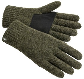 Kuva Pinewood Wool Glove Mossgreen Melange