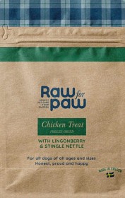 Kuva Raw for Paw Chicken Treats  pakastekuivattu makupala, kananliha, 50 g