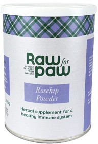 Bild på Raw for Paw Rosehips ruusunmarjajauhe 125 g