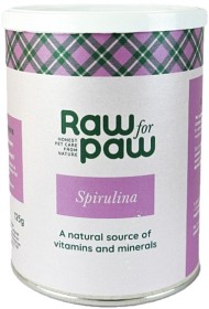 Kuva Raw for Paw Spirulina ravintolisä 125 g