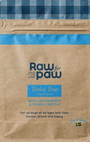 Kuva Raw for Paw Turkey Treats pakastekuivattu makupala, kalkkuna, 50 g