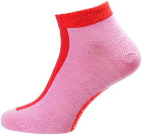 Bild på Real Socks Sneaker merinovillasukat, vaaleanpunainen/punainen