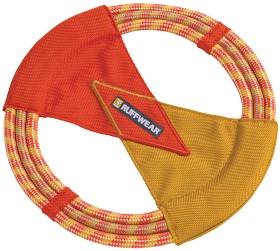 Kuva RuffWear Pacific Ring Toy köysifrisbee, punainen/keltainen