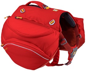 Bild på RuffWear Palisades Pack koiran reppu, punainen