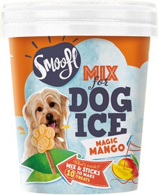 Kuva Smoofl Dog Ice Mix koiran jäätelö,160 g, mango