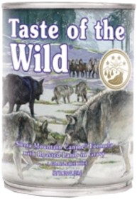 Kuva Taste of the Wild Sierra Mountain Lamb Cans märkäruoka, 390 g