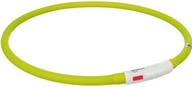 Kuva Trixie Flash Light Ring USB valopanta, XS - XL, vihreä
