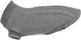 Kuva Trixie Kenton Pullover koiran villapaita, 33-40 cm, harmaa