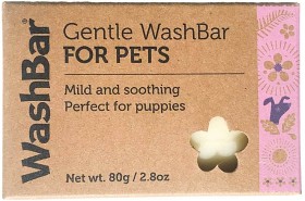Kuva WashBar Soap Bar Gentle koirien palashampoo, 80 g