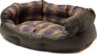 Barbour Wax/Cotton Dog Bed 35'' Classic/Olive