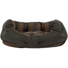 Barbour Wax/Cotton Dog Bed 35'' Classic/Olive