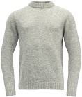 Devold Arktis Wool Sweater villapaita, unisex, vaaleanharmaa
