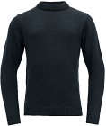 Devold Arktis Wool Sweater villapaita, unisex, musta
