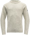 Devold Nansen Sweater Crew Neck Unisex Grey Melange