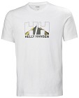 Helly Hansen Nord Graphic t-paita, valkoinen