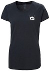 Helly Hansen Nord Graphic Drop naisten t-paita, tummansininen