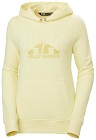 Helly Hansen W's Nord Graphic Pullover Hoodie Faded Yellow Melange